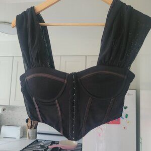 Black Corset Top